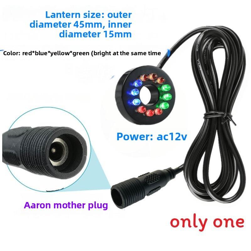 Water Fountain Led Light With Changing Leds For Aquarium Decor And Fish Tank Ambience