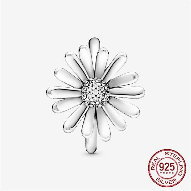 New Arrival Arrival Color Rings Crescent Pav Édaisy Flower Beaded Rings Women Engagement Stylish Stylish Anniversary JewelryFlower