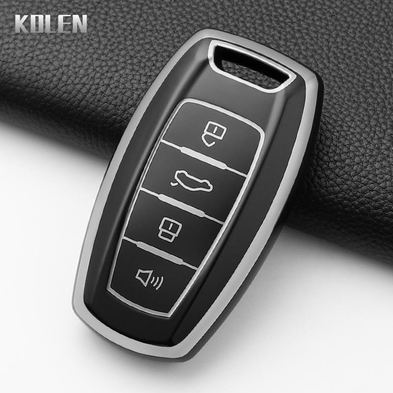 

Fashion Tpu Car Key Case Cover For Great Wall Haval Jolion H6 H7 H4 H9 F5 F7 F7X F7H H2S Gmw Dargo Protected Shell Keychain