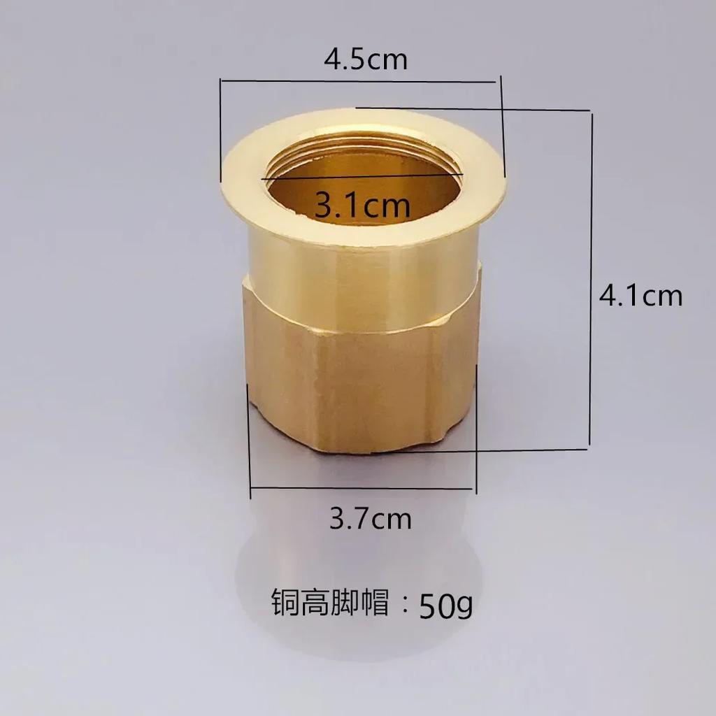 Lavello da Cucina in Rame Rubinetto Freddo Caldo Accessori Base Piedino Fisso Vite Dado Connettore Tubo Rubinetto Acqua per Bagno Cucina Ferramenta