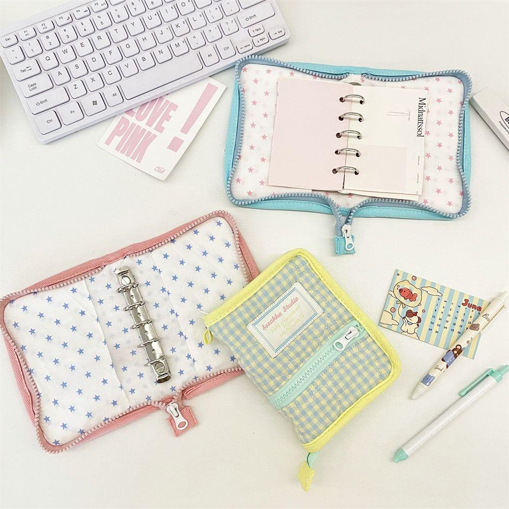 Multipurpose DIY Binder Notebook Covers Fabric Diary Protective Cover  Student