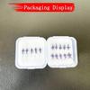 Bionic Mosquito Fly Fishing Flies Insect Artificial Baits for Trout Dry Fly Lure Fly Fishing 5Pcs
