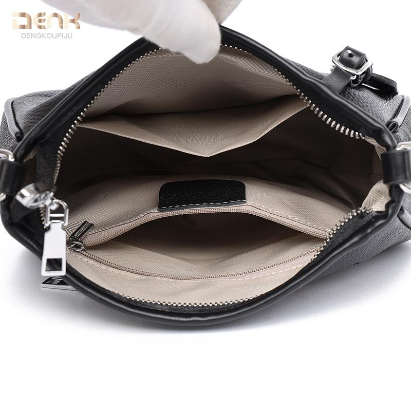 Leather Bag New Korean Version Simple Commuter Underarm Bag Niche High-end Single Shoulder Messenger Women's Bag