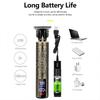 Vintage T9 Barber Clipper Rechargeable Cordless Hair Trimmer Kit For Men Professional Grade With Dragon Engraved Retro Design