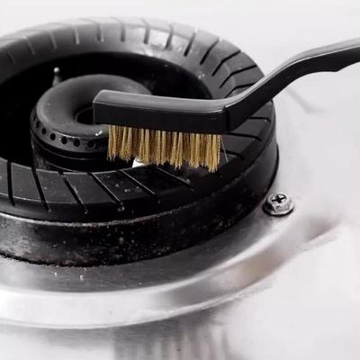 Dish Brush With Handle Multifunctional Kitchen Scrubber Stove Cleaning Brush Deep Cleaning Supplies Kitchen Brush Stove Top