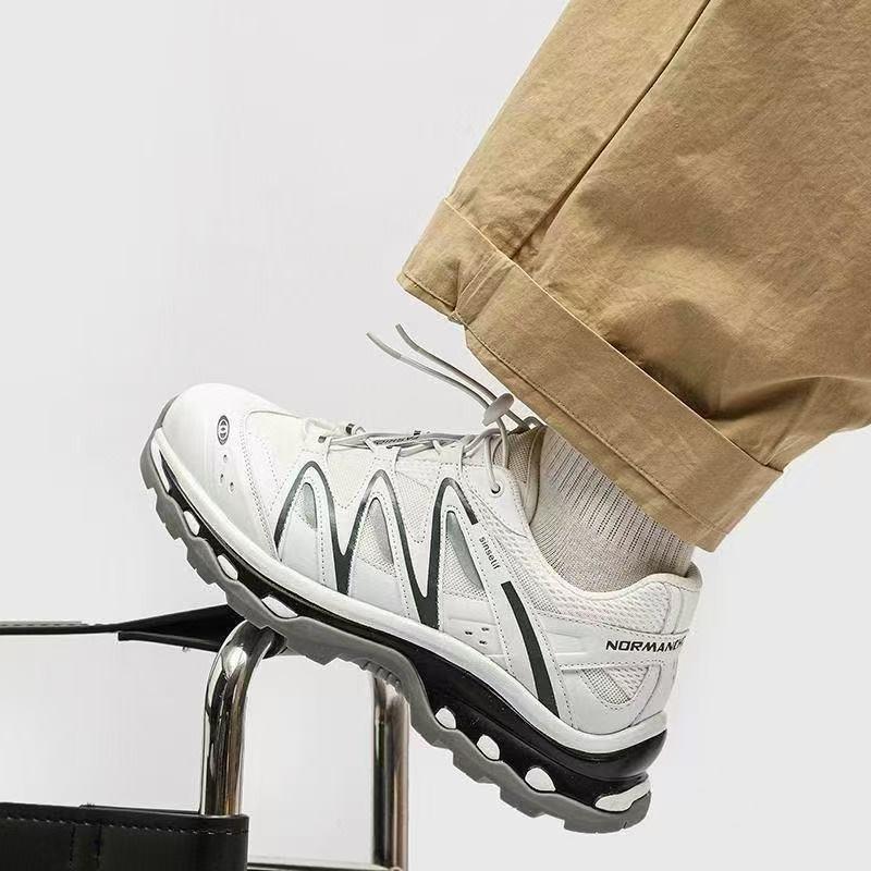 Thick-soled Repeat Fishbone Hiking Shoes Running Height Increase Casual Sports Shoes Versatile