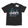 InGen Distressed Logo Inspried By Jurassic Park Printed T-Shirt