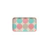 Tatsucraft NR Caster Tray, SS, 21.5cm, Web Original Model, Scandinavian Style, Medium Marble, Non-Slip, Microwave-Safe, Tray, Tray, Stylish, Plastic,