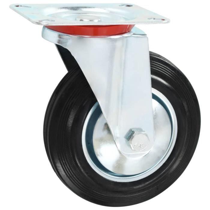 VidaXL Roulettes pivotantes 4 pcs 160 mm