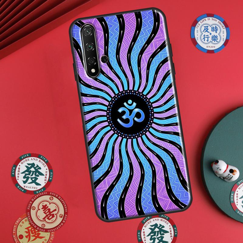 

OM Yoga GOA Zen Symbol For Huawei P30 P20 P40 Lite P60 Pro Nova 5T 12s 12i 11i Y90 Y70 Y60 Y61 Y91 Y72 9 10 SE Case Nova 9 SE