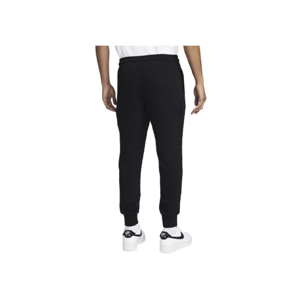 Nike Solid Color Logo Drawstring Joggers Men Bottoms Black FQ4331-010