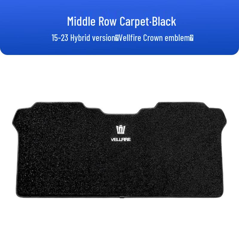 Compatible Floor Mats for Alphard 20 & Vellfire 30 Series Middle Row Carpet Modification