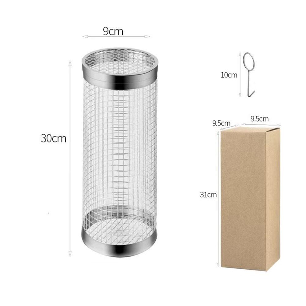 

Поставка клетки для барбекю, корзина для барбекю, улучшенная уличная бочка для барбекю из нержавеющей стали, инструменты для барбекю small