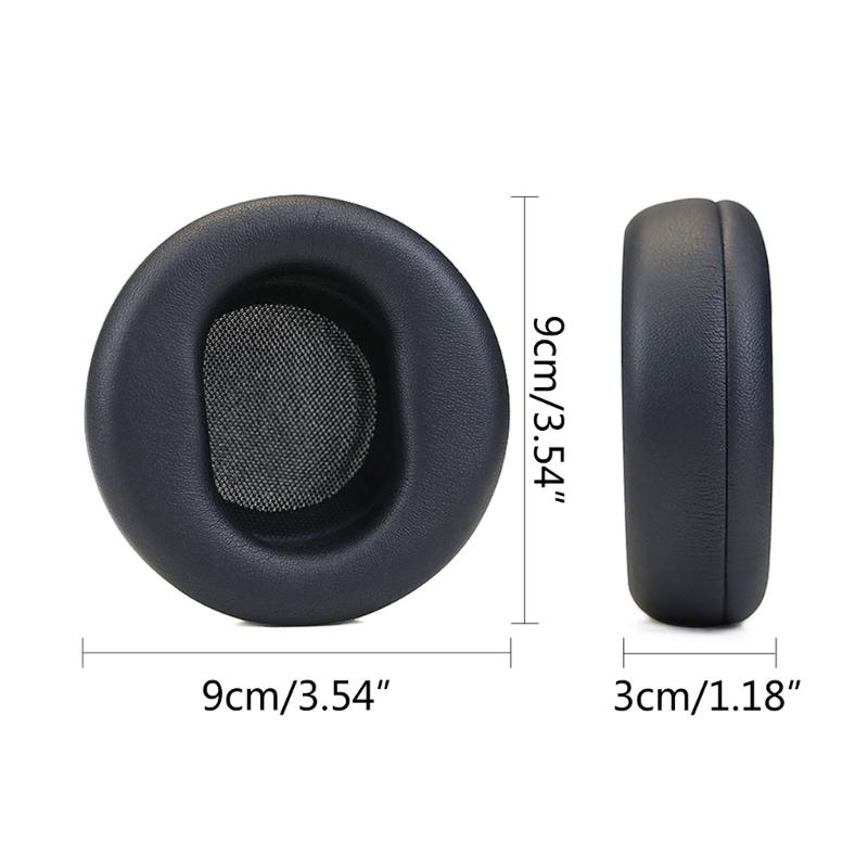 1Pair Replacement Sponge Foam Ear Pads Ear Cushion Cover for Surface Headphones 1/2 Earmuff Headset Sleeve