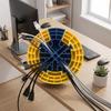 Plastic Cable Combing Tool 12 X 12 X 4 Cm Network Cable Arranger  Desktop Computer Wire Tidying