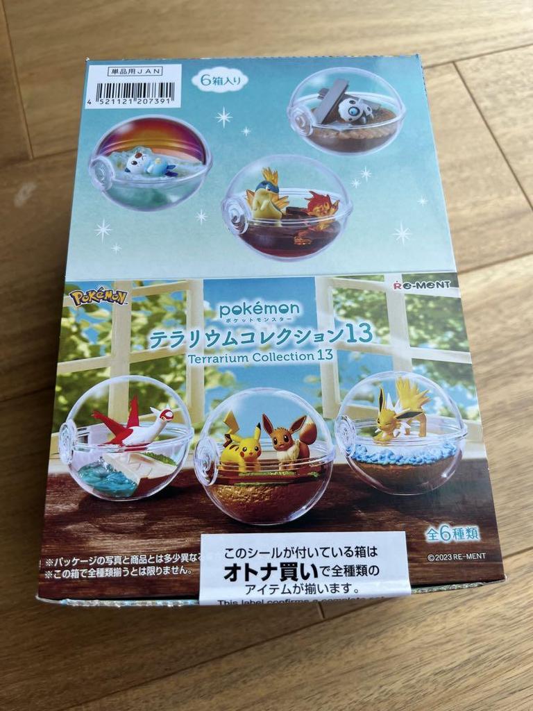 [USED] Pokemon Terrarium Collection 13 (6 pieces)
