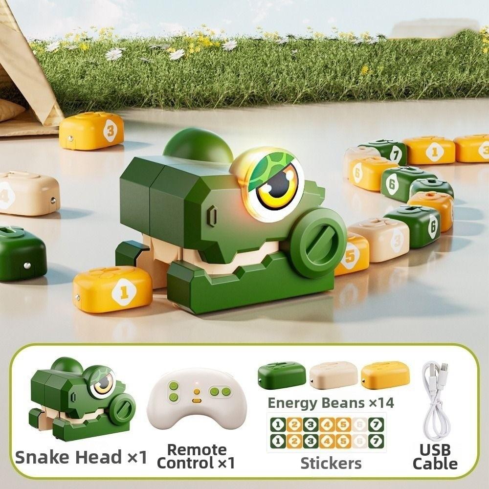 Interactive Battle Remote Control Car Magnetic Magnetic RC Car Greedy Snake Car  Boys Girl