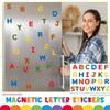 26Pcs Magnetic Letters Alphabet ABC Fridge Magnetic Silicone Educational Preschool Learning Toy Uppercase Spelling Learning Toy