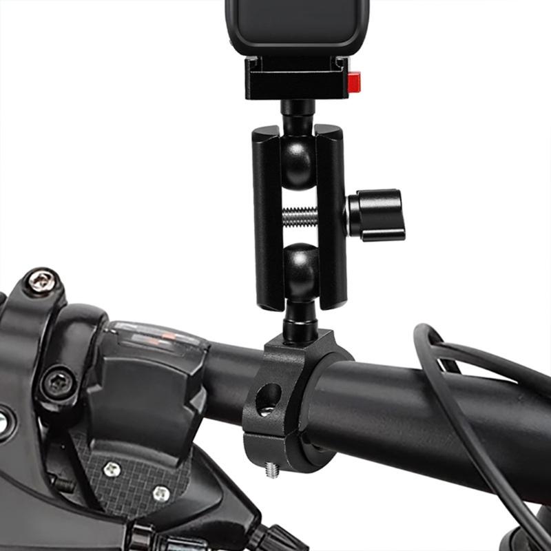 Ball Joint Phone Holder Support Suitable for Bicycles and Scooters Cycling Motorcycling Easy Installation on Handlebars