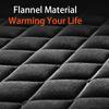 Flannel Heated Car Seat Cover 12V Expanded Area Heating Car Seat Prootector Universal Seat Pad Cushion Auto Interior Accessories