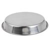 Plate Crust Dinnerware Flat Plate Stainless Steel 22
