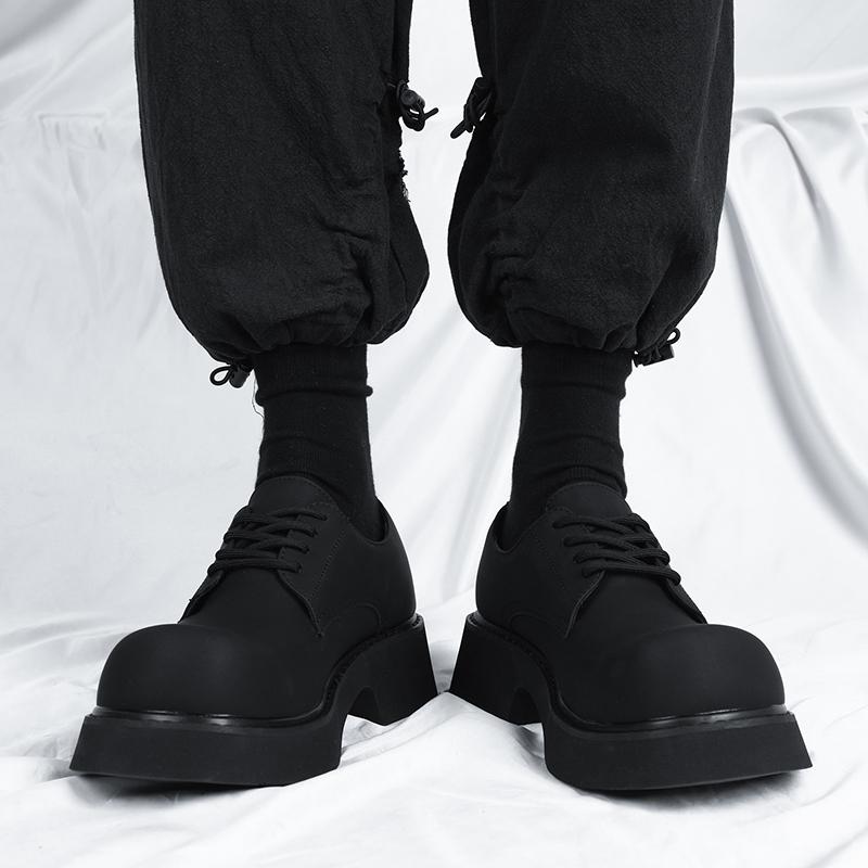 Fashion Derby Thick soled Men's Shoes Classic and versatile design styles Leisure Business Outdoor Party Daily office youth trend shoes