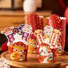 Baizi'en New Year Cartoon Cupcake Liners