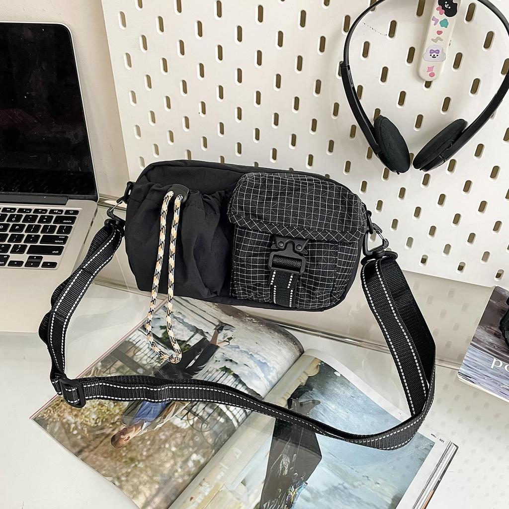 Tide Functional Outdoor Sports Crossbody Bag - Street Trend Workwear Style, Versatile Commuter Shoulder Bag