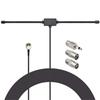 Hidden Adhesive Mount AM FM Radio Antenna FM Sheep Horn Antenna Car Dipole Antenna for Car FM TV Radio Station