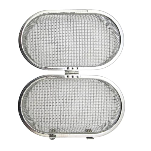 Takagi TAKAGI Stainless Steel Dishwasher-Safe Small Item Washing Basket, Large, Made in Japan, Perfect for Bulk Washing of Small Items, Dishwasher-Saf