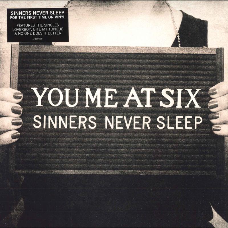 

LP Record YOU ME AT SIX - Sinners Never Sleep 3868015 EMI, Virgin Rec 2022 UK Rock