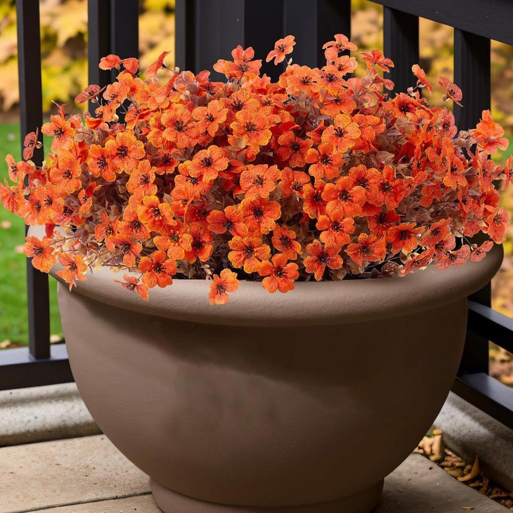 Dried Flowers For Vase Wedding Floral Arrangements Artificial Decoration Realistic Ornament For Porch Front Door Party Wedding