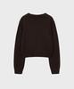 NOIRER FOR WOMAN Heavy Cotton Crop Knit (Brown)