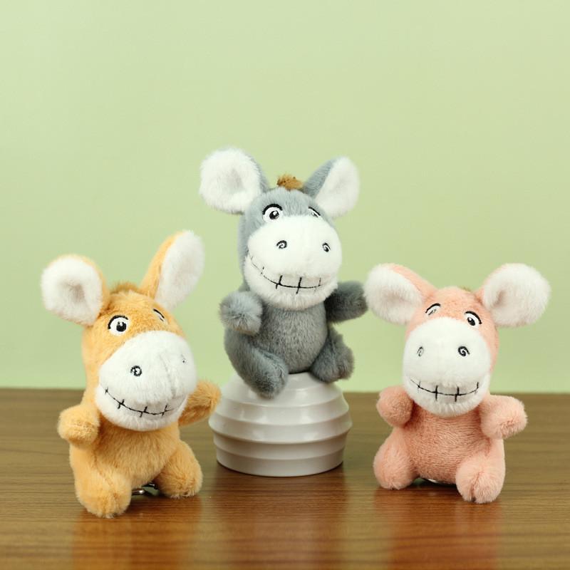 Plush Donkey Irresistible Keychain Cuddly Bag Accessory Perfect For Childrens Gifts