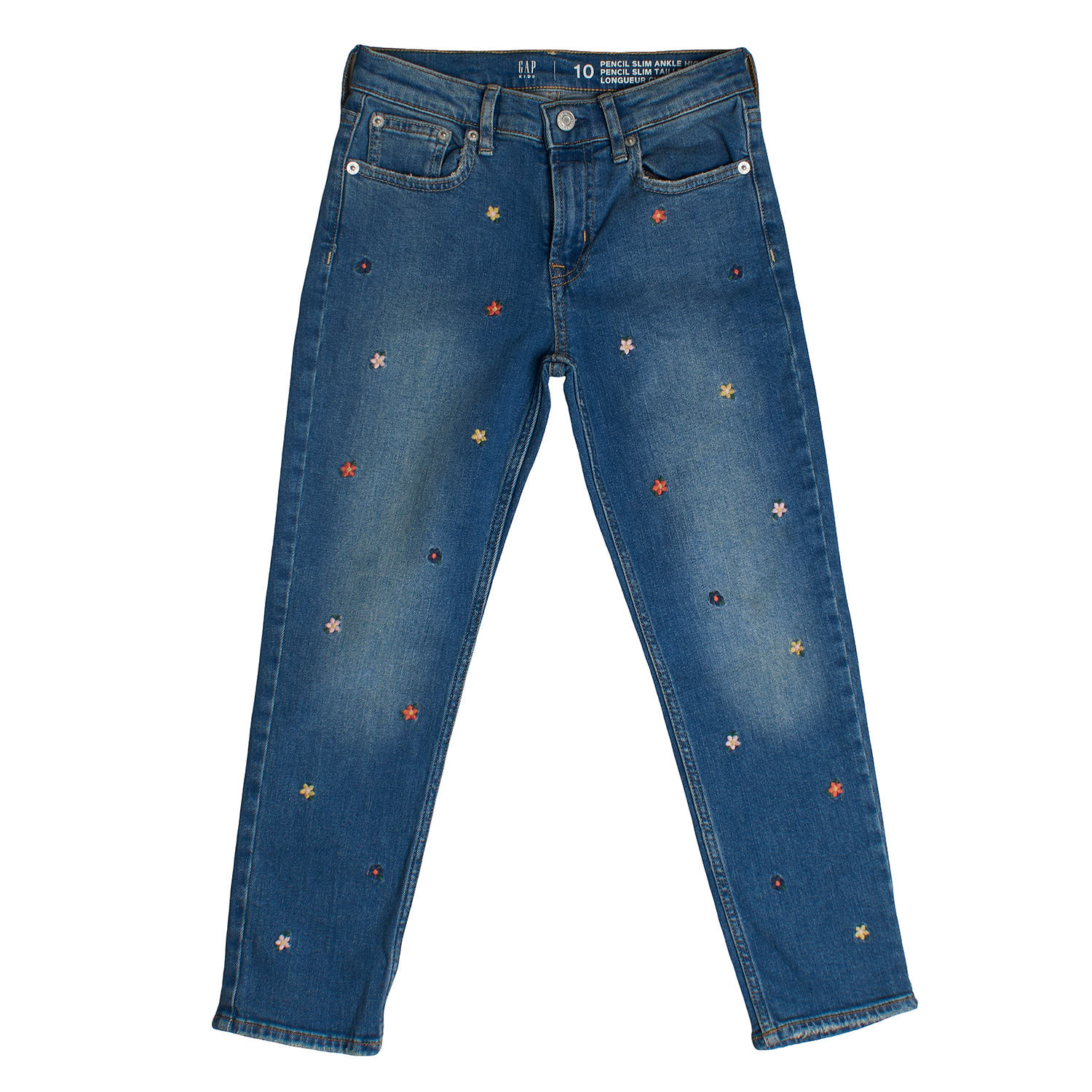 

Джинсы с высокой посадкой облегающего кроя 795122 для девочки 10 AÑOS синий