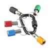 Assistant 1/4 Inch Hex Shank Hex Shank Screwdriver Keychain Various Model Extension Bar For Screwdrivers Model
