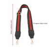 2 Pcs Replacement Straps for Shoulder Polyester Cotton Leather Wide Cloth Replacement Straps Adjustable Length Handbag Messenger Bag Canvas Shoulder