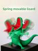 Lizard Memes Is A Fun Lizard Ornament Toy with A Swappable Spring That Can Relieve Stress