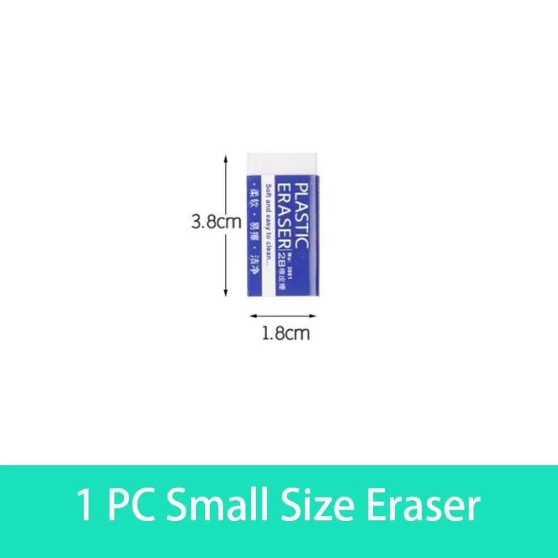 1/5/10 PCS 2B/HB White PVC Eraser Clean and Mess Free Student Exam Office Sketch Soft Eraser Cute Stationery School Supplies