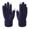 Guanti Invernali Touchscreen Unisex - Spessi, Antiscivolo, Dita Separate in Lana per Calore e Ciclismo