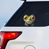 Big-Eyed Funny Frog Car Window Sticker Glass Decor Removable Waterproof Decal