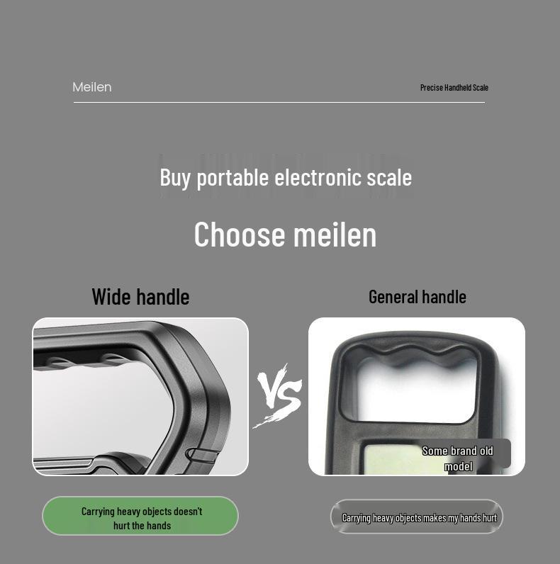 Bilancia Elettronica Portatile ad Alta Precisione 50kg per Uso Domestico e Commerciale