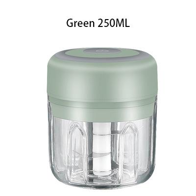 Electric Garlic Chopper Usb Charging Ginger Masher Machine Mini 100/250ml Sturdy Durable Chili Vegetable Crusher Kitchen Tool