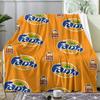 Funny F-FantaS Throw Soft Flannel Throw Blanket, Lightweight Breathable Summer Nap Blanket For Sofa Home Travel Cozy Decor