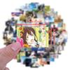 80 Collection of Famous Anime Scenes Graffiti Stickers Decorative Refrigerator Scooter Waterproof DIY Stickers