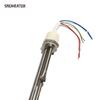 SNDHEATER 220V 1.5KW Electric Water Heating Element for Solar Tank G1" 32MM Thread with Temperature Control 37CM 3 Wire with Cap