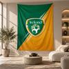 Decorative Tapestry,Ireland Rugby Printed Wall Art, Lightweight Wall Hanging For Bedroom Background