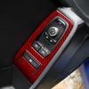 Real Carbon Fiber Car Door Window Switch Button Panel Trim Sticker For Subaru BRZ Toyota GR86    LHD RHD Accessories