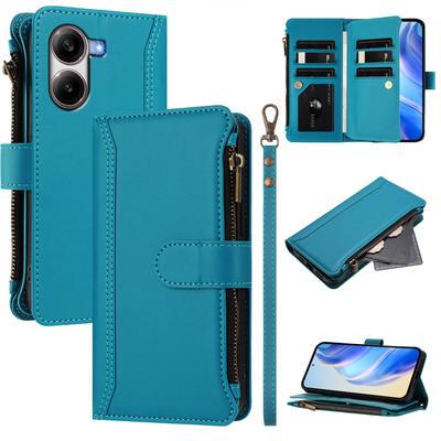 Crossbody Zipper Cards Solt Wallet Leather Book Case For Xiaomi Redmi Note 14 Pro Plus 13 14C 13C Long Lanyard Book Stand Cover