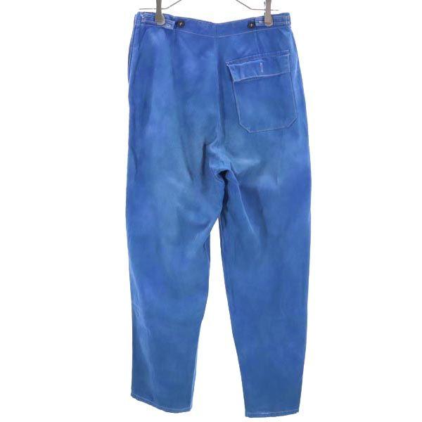Vintage 70s Euro Work Long Pants Blue Men's Used
